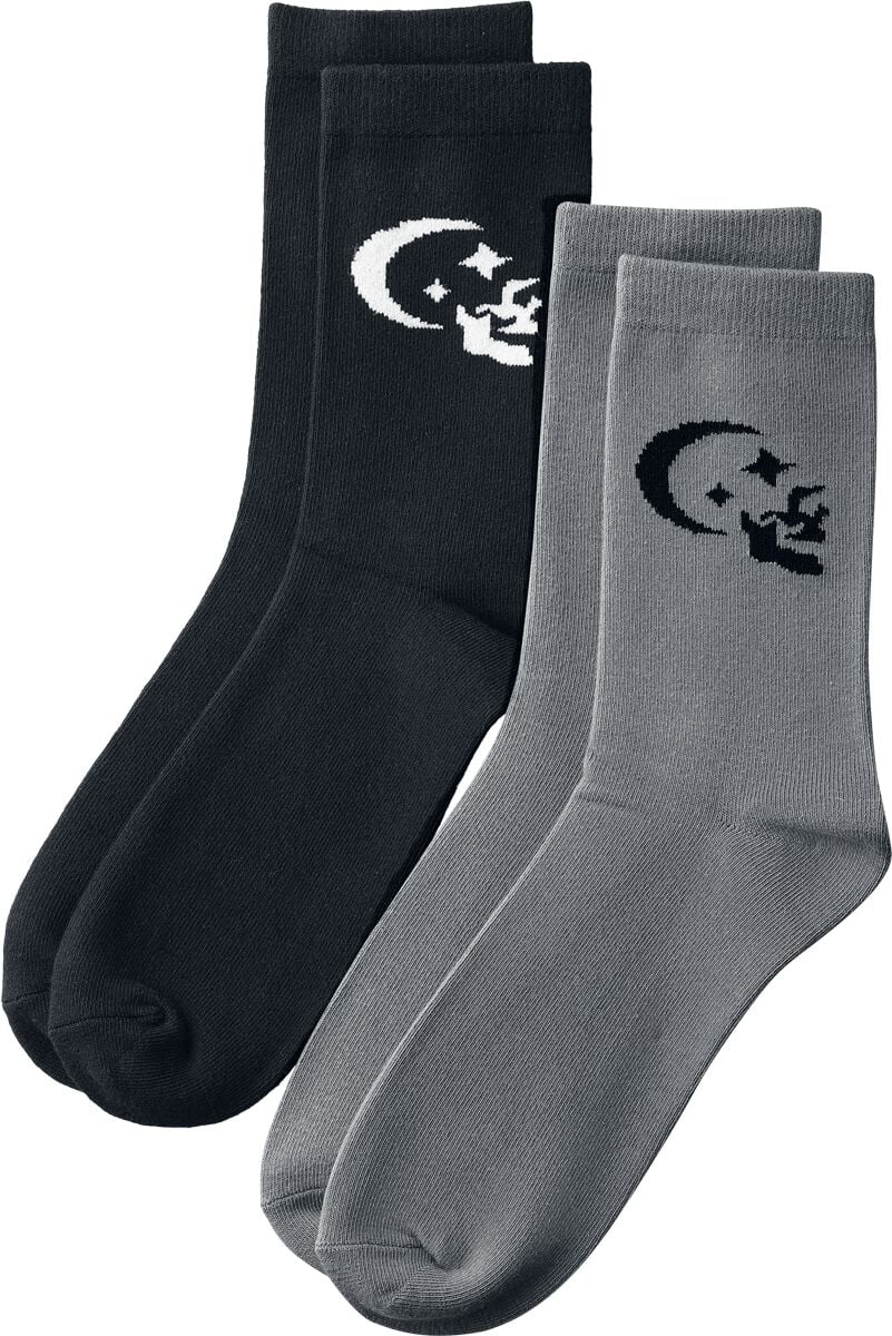 4068143465076 - Kihilist 2 Pack Socks Socken schwarz in Standard