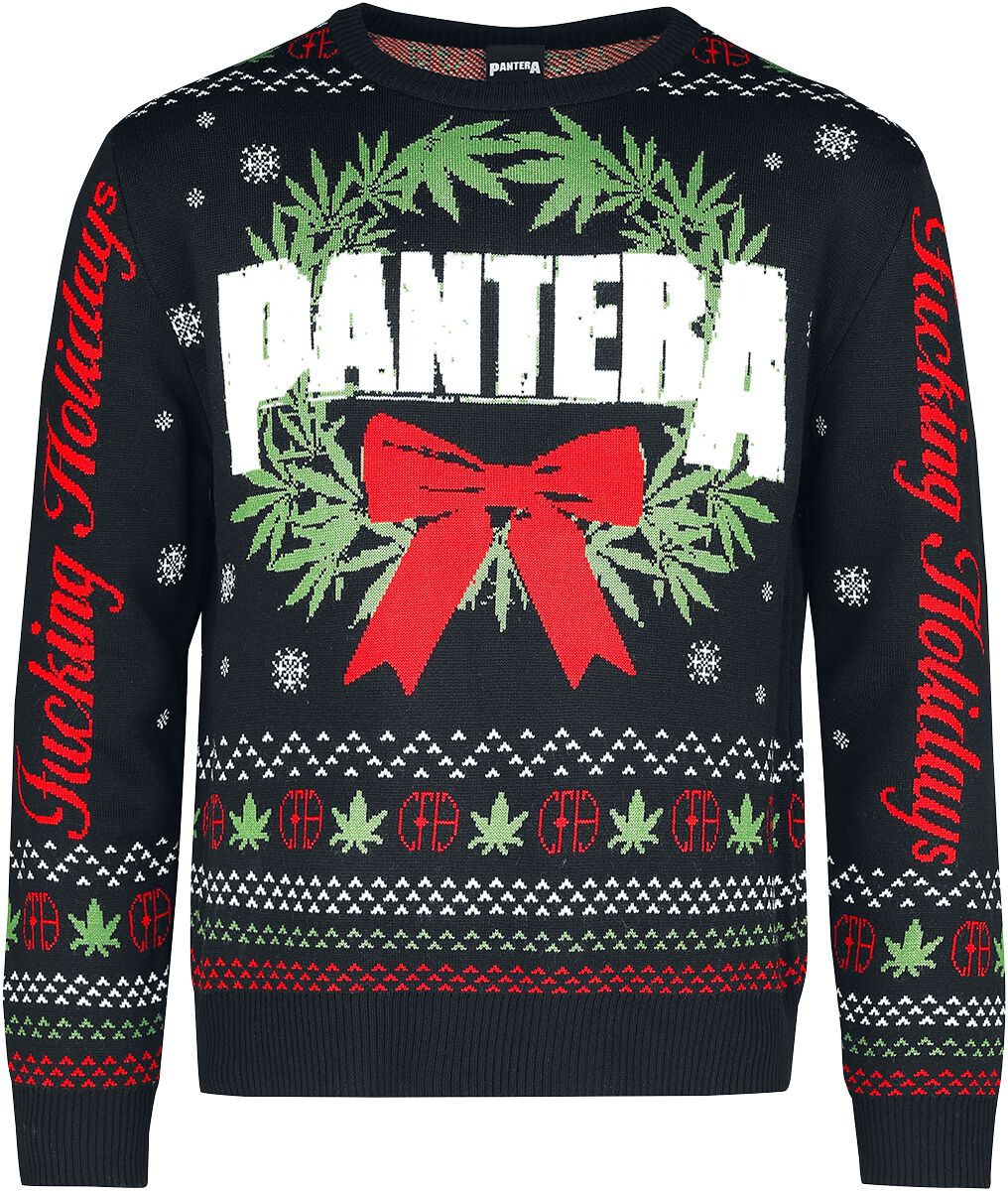 Pantera Holiday Sweater 2022 Christmas jumper multicolour
