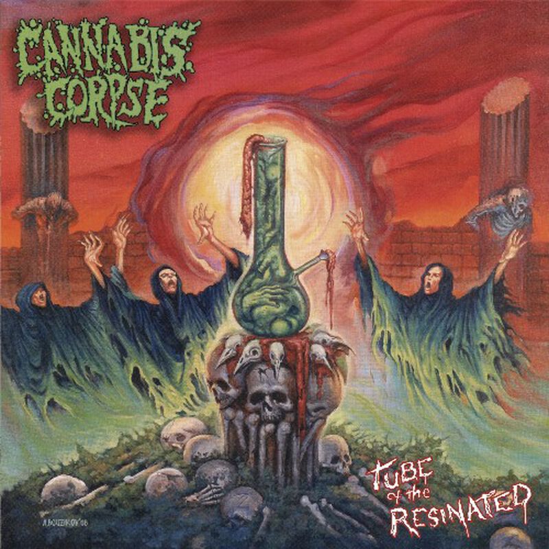 Band Merch Alben Tube of the resinated | Cannabis Corpse LP