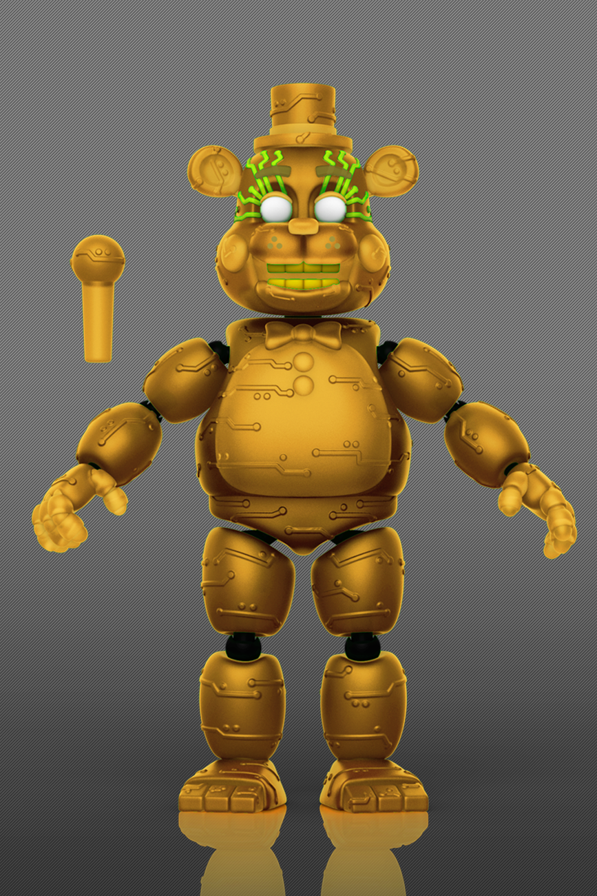 Five Nights At Freddy's Livewire Freddy (GITD) Actionfigur multicolor - 40.02% Rabatt