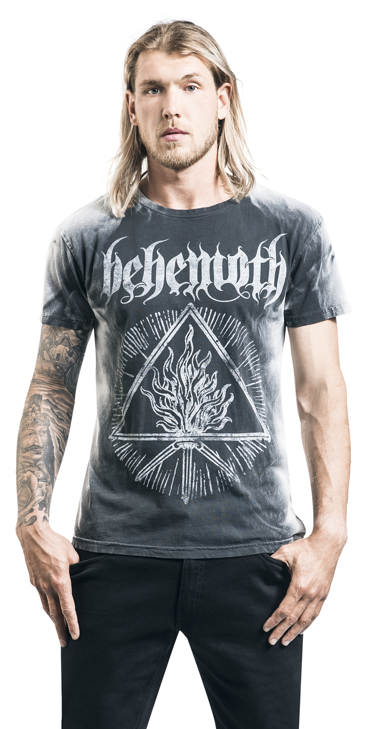 Behemoth Unholy T-Shirt schwarz grau - 23.34% Rabatt