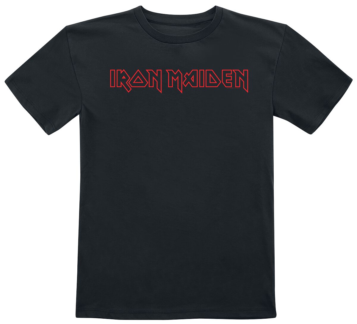 Image of Iron Maiden Kids - Classic Logo Kinder-Shirt schwarz