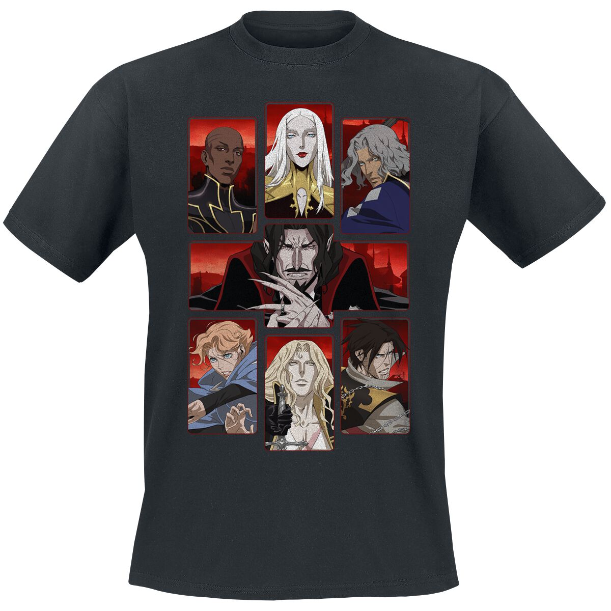 Castlevania Castlevania Crew T-Shirt schwarz Castlevania Castlevania Crew T-Shirt schwarz