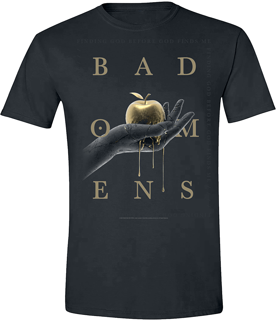 Bad Omens - Hand - T-Shirt - schwarz