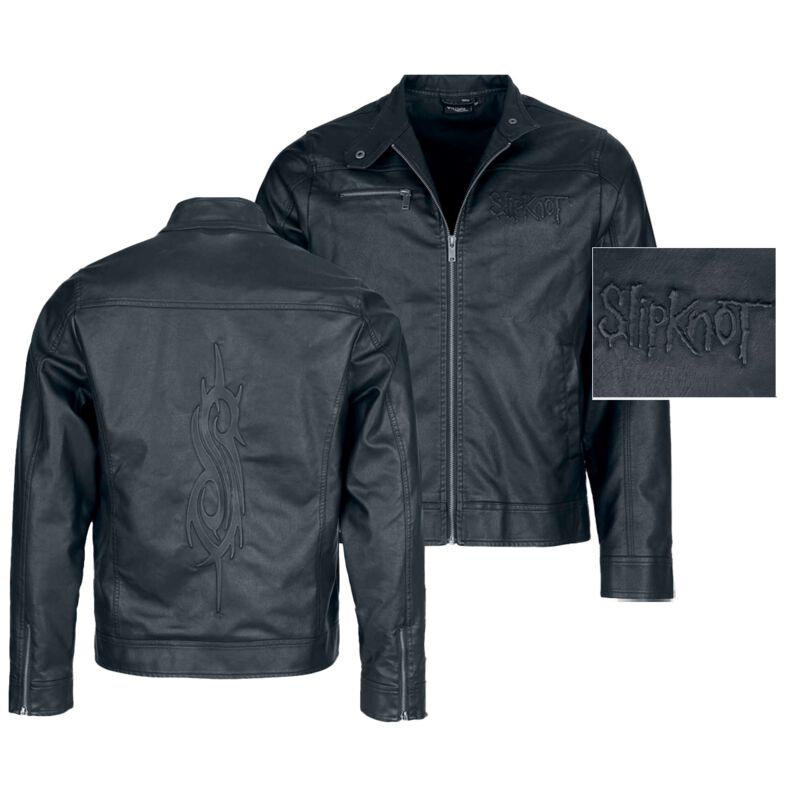 Slipknot EMP Signature Collection Kunstlederjacke schwarz in L