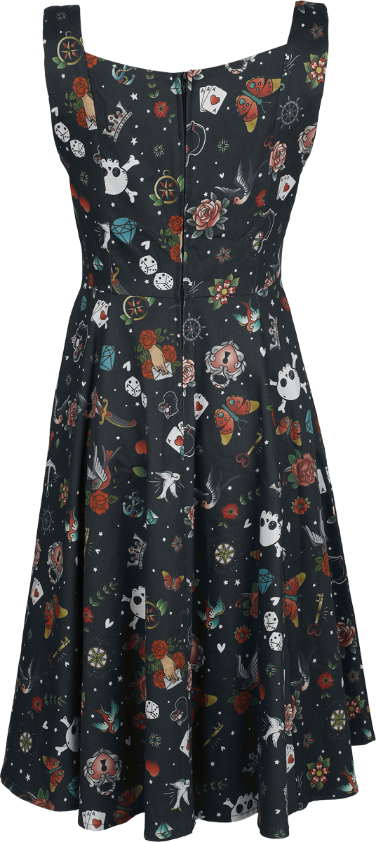 4068143374033 - Free Spirit Kleid Mittellanges Kleid schwarz in M