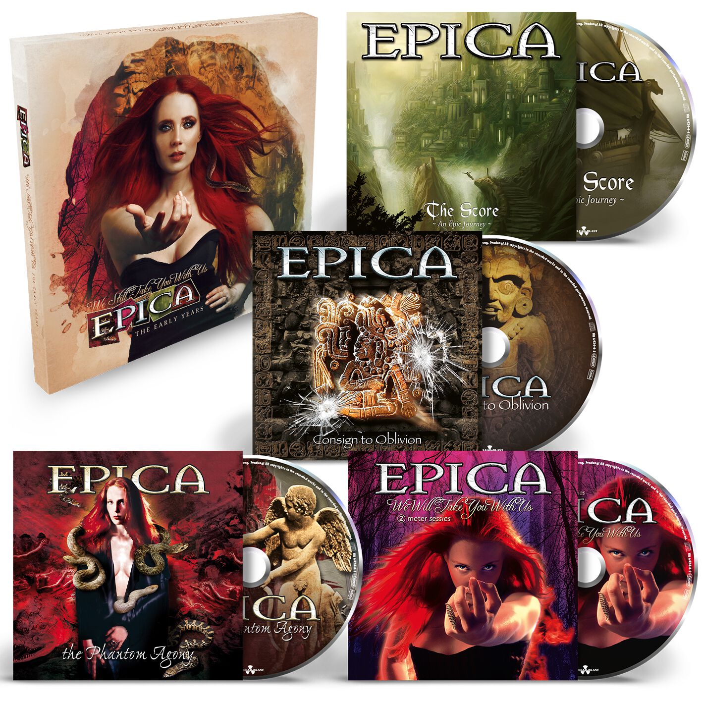 Epica We still take you with us - The early years CD multicolor