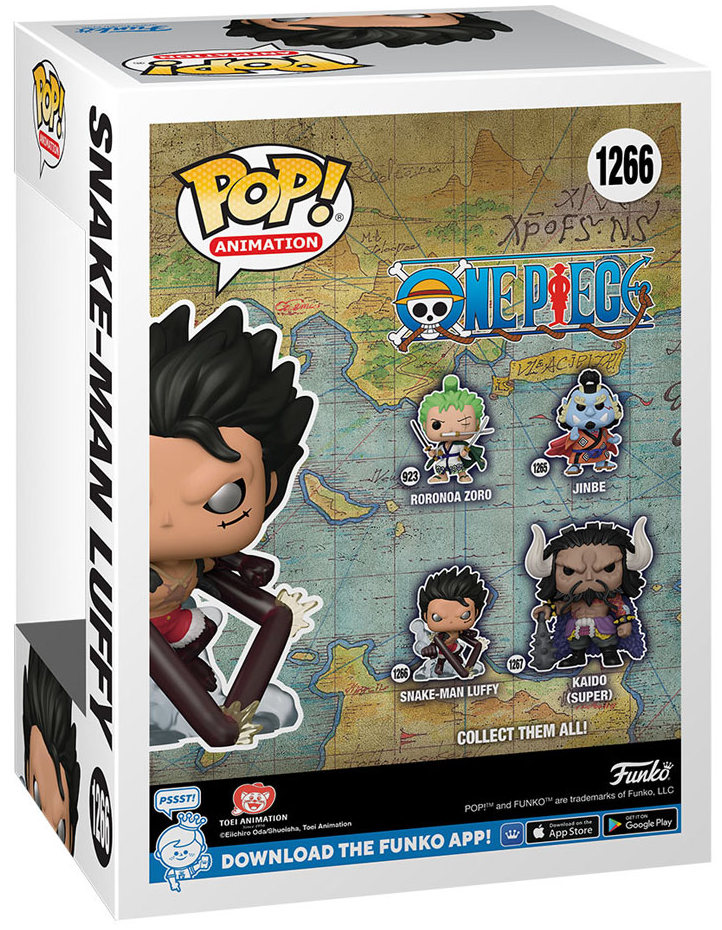 One Piece Snake-Man Luffy Vinyl Figur 1266 Funko Pop! multicolor