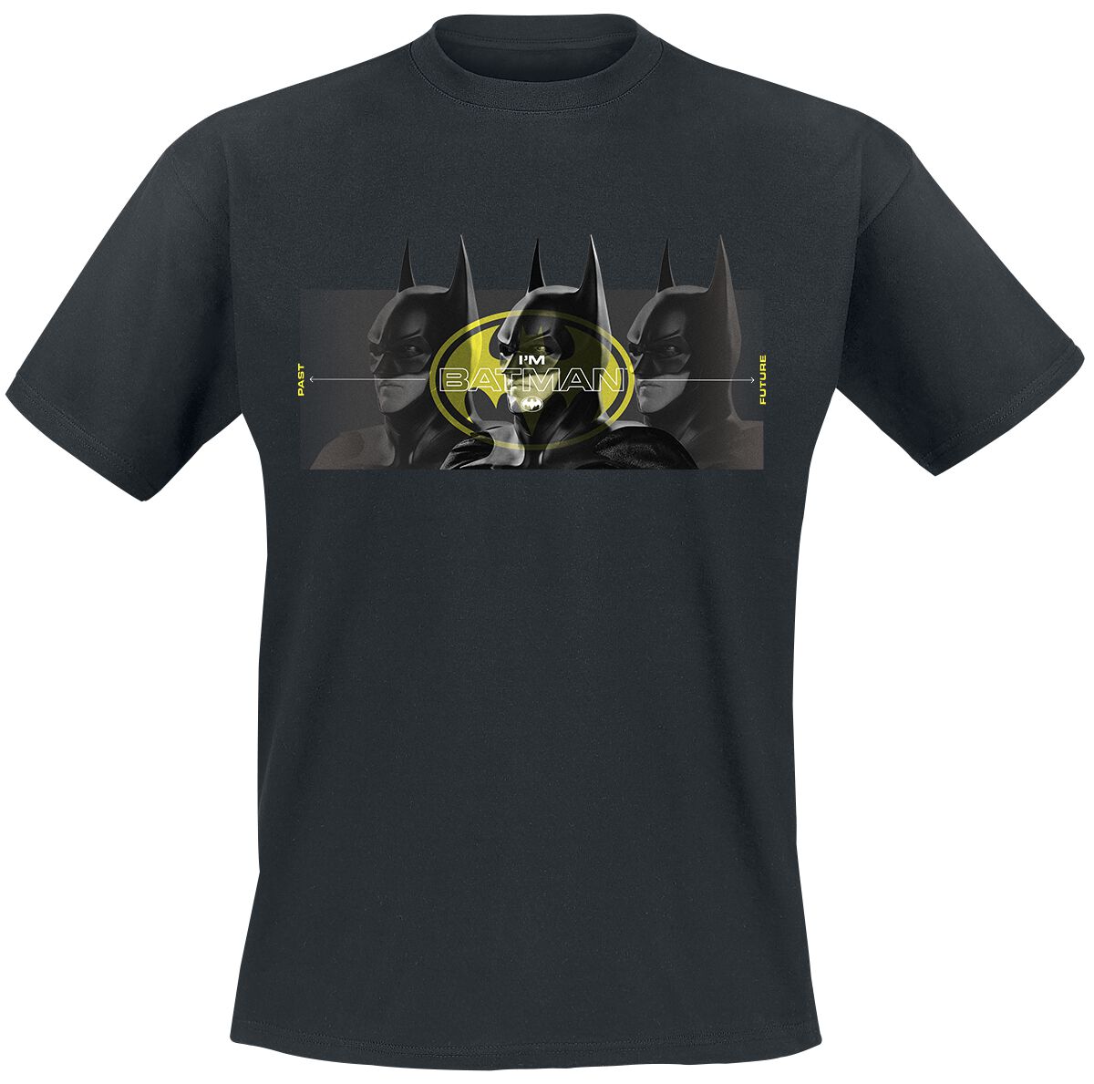 Batman Portraits T-Shirt schwarz von The Flash