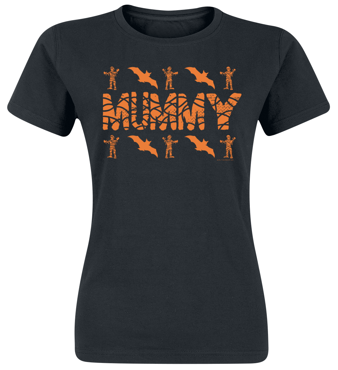 Mummy -  - Girls shirt - black image