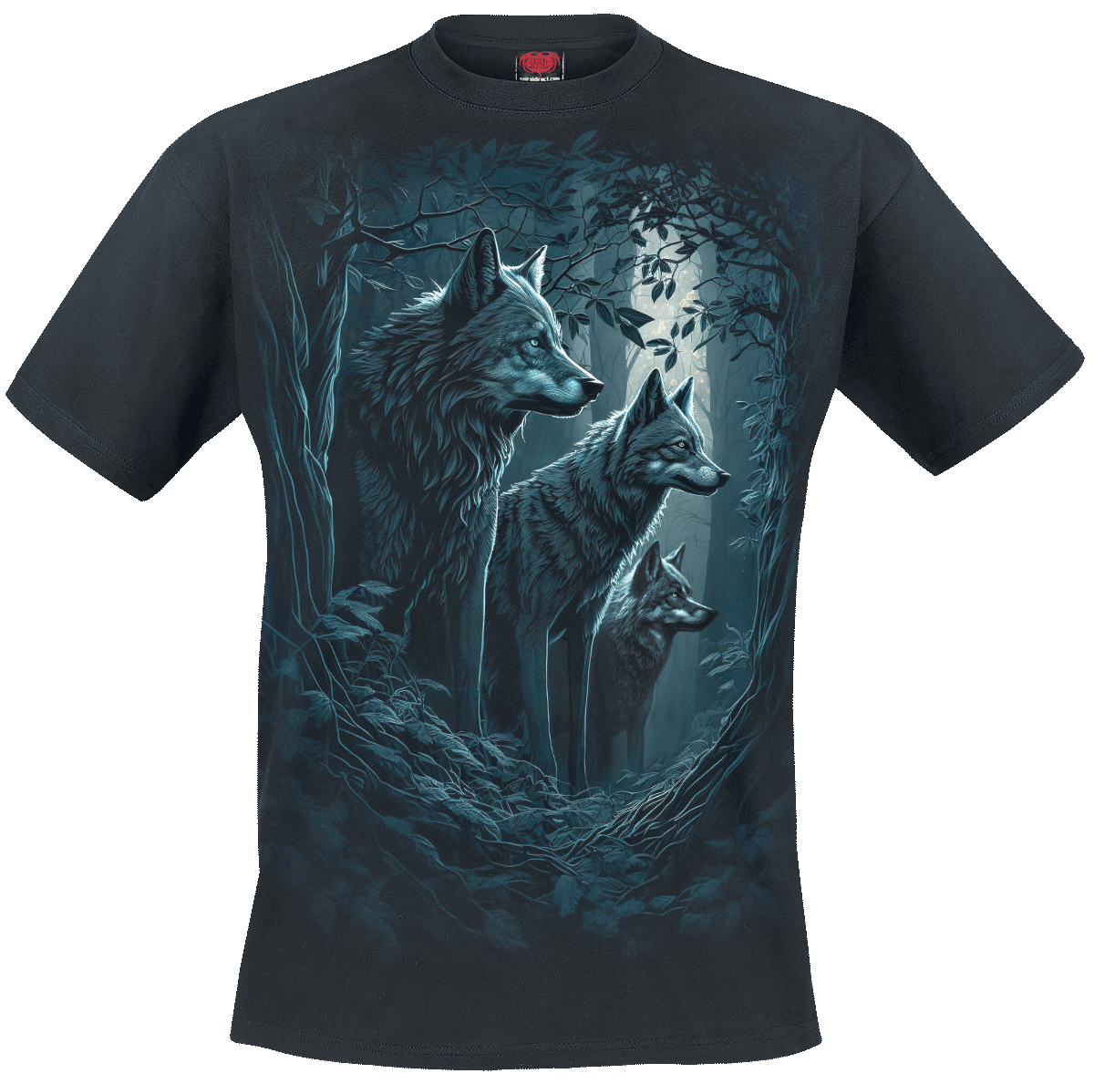 Spiral - Forest Guardians - T-Shirt - schwarz
