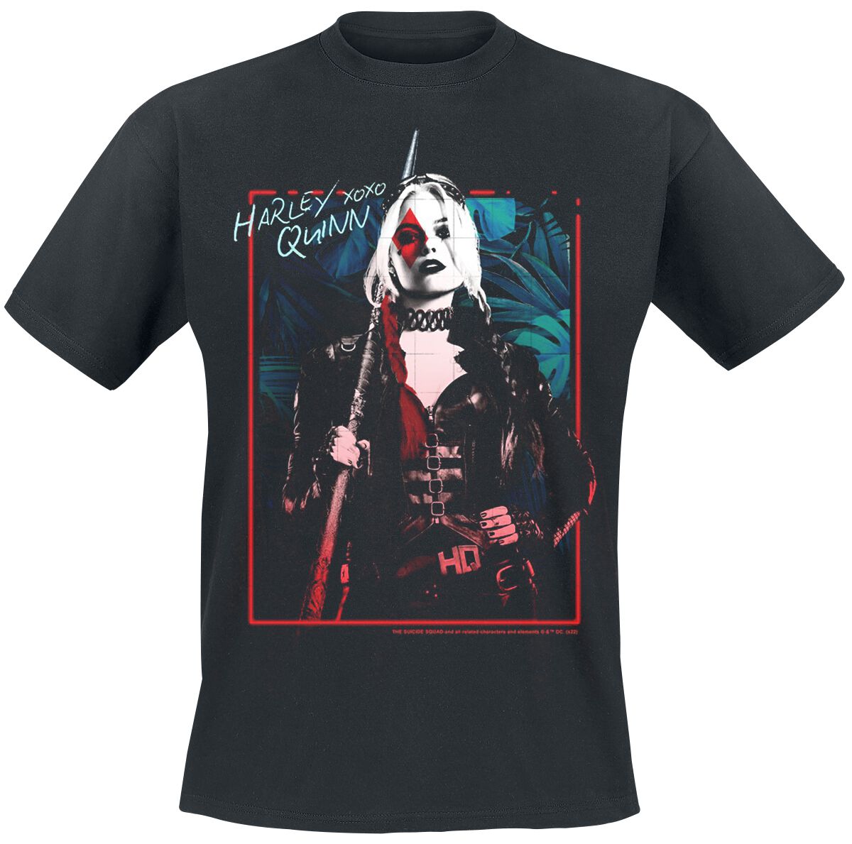 Suicide Squad Harley Quinn XOXO T-Shirt black