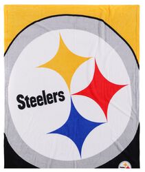 Pittsburgh Steelers - Kuschelige Plüschdecke, NFL, Decke