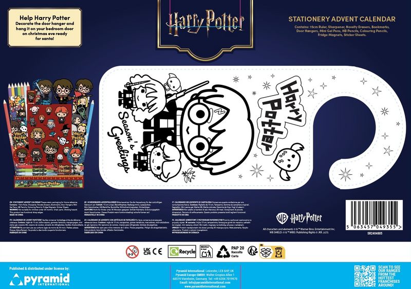 Cyp Brands Calendario Adviento Harry Potter - Imagen 2
