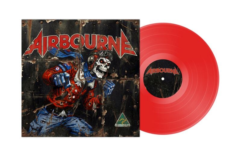 Airbourne von Airbourne - LP (Coloured, Gatefold, Limited Edition)