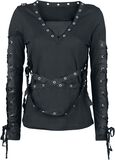 Strapped Longsleeve, Gothicana by EMP, Langarmshirt