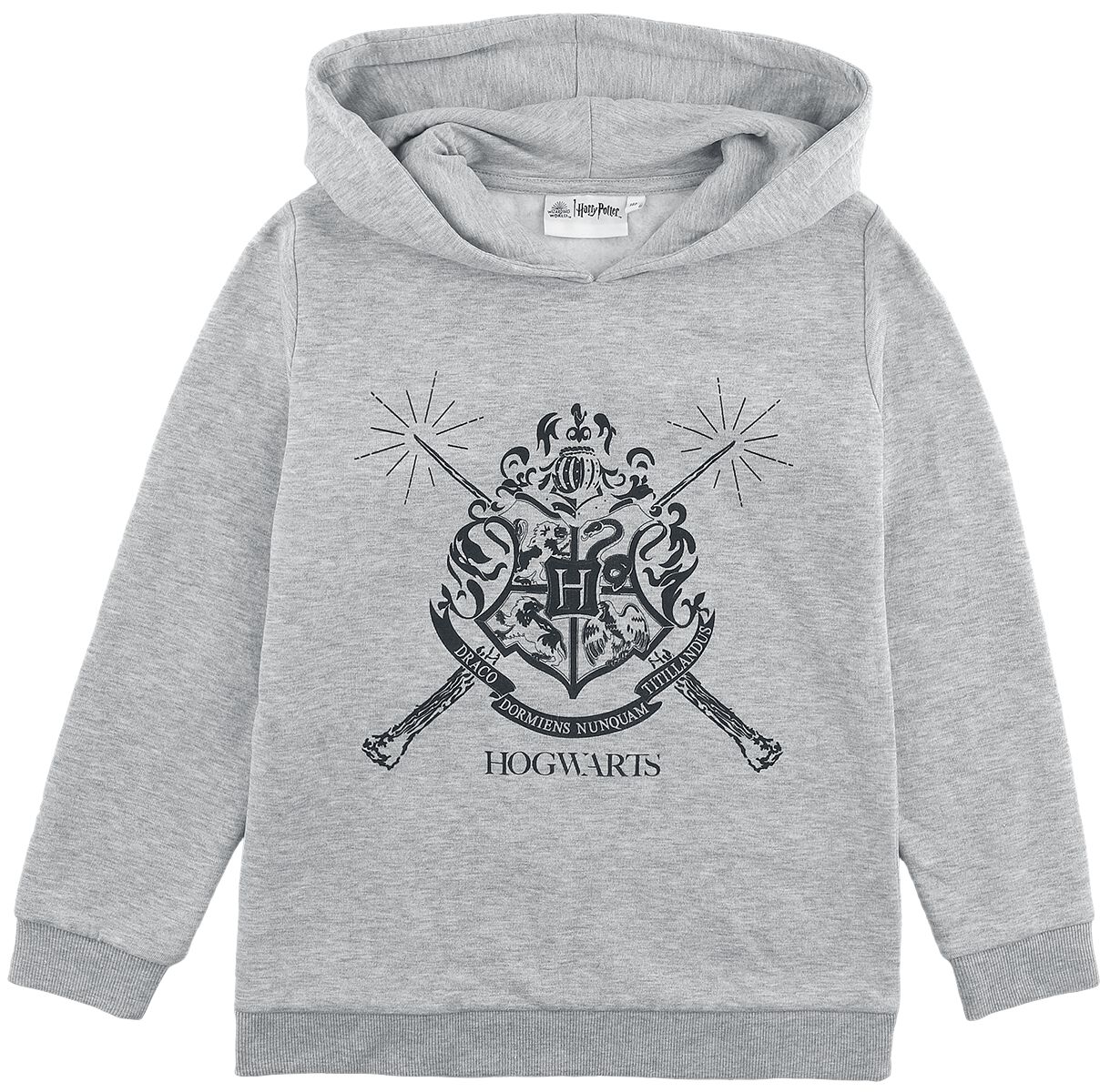 Sweat-Shirt de Harry Potter - Enfants - Poudlard - 104 à 134/140 - pour filles - gris