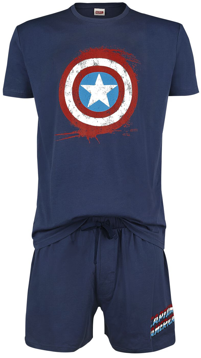 Image of Captain America Shield Pyjama navy