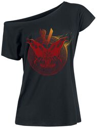 Flames, Vikings, T-Shirt