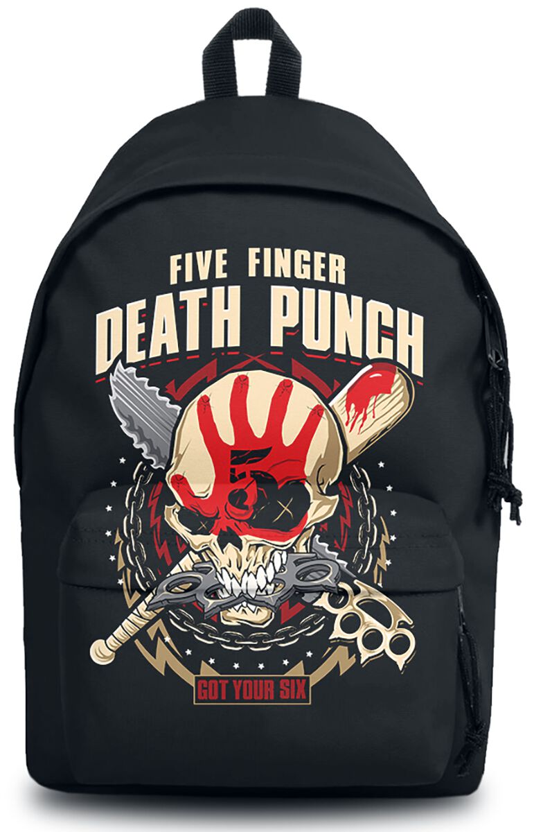 Image of Five Finger Death Punch Got your six Rucksack schwarz