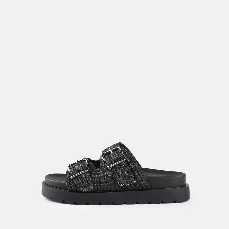 Buffalo RAYA ARI BO Sandale schwarz in EU37