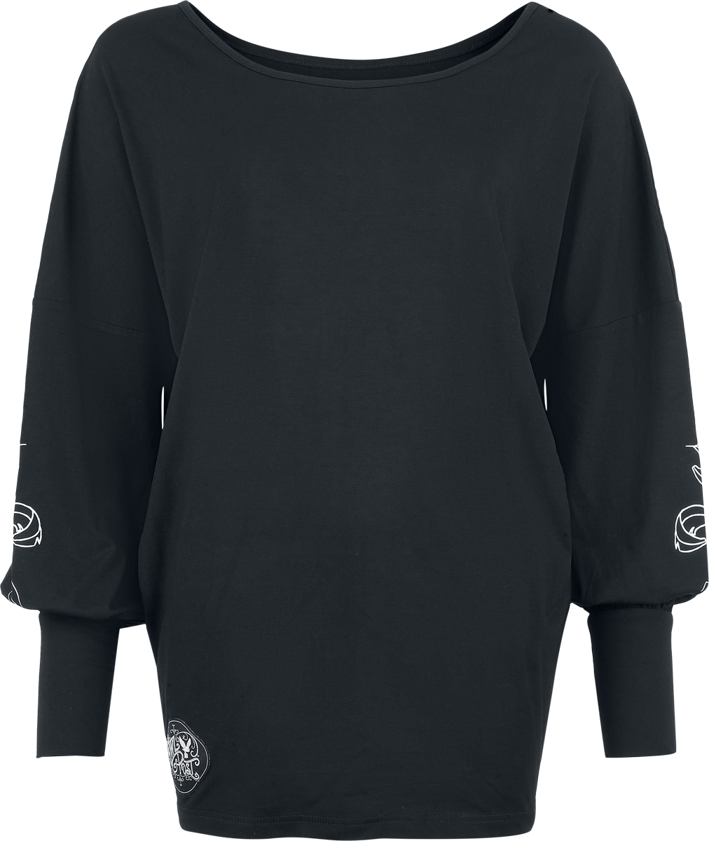 Harry Potter  Long-sleeve Shirt - Hedwig - for Women - black