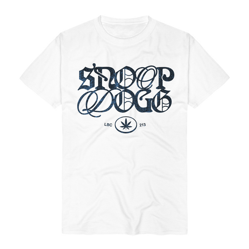 Snoop Dogg  T-Shirt - Mashup Logo - for Men - white