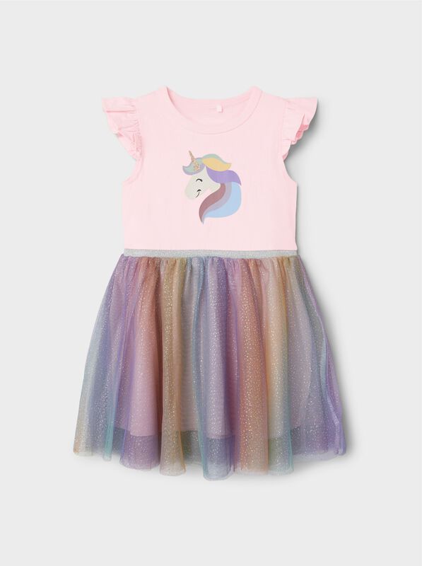 NMFhappi S/S Dress Unicorn