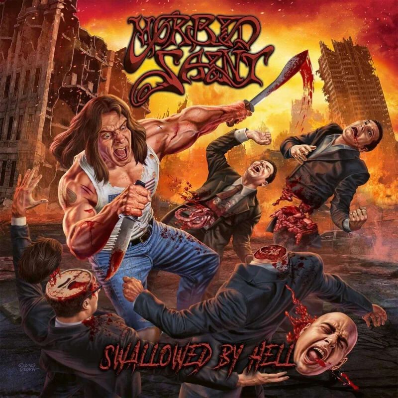 Morbid Saint Swallowed by hell LP multicolor