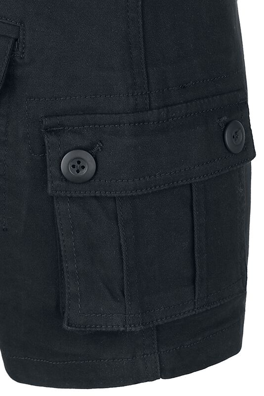 Frauen Bekleidung Shorts mit Rabenprint | Black Premium by EMP Short