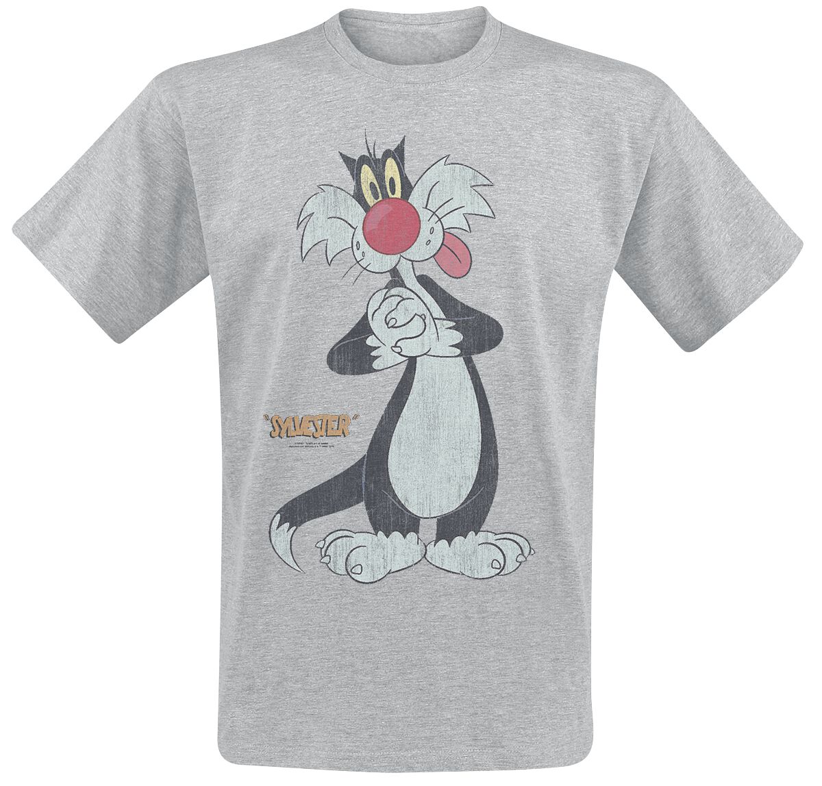 Looney Tunes Sylvester T-Shirt grey