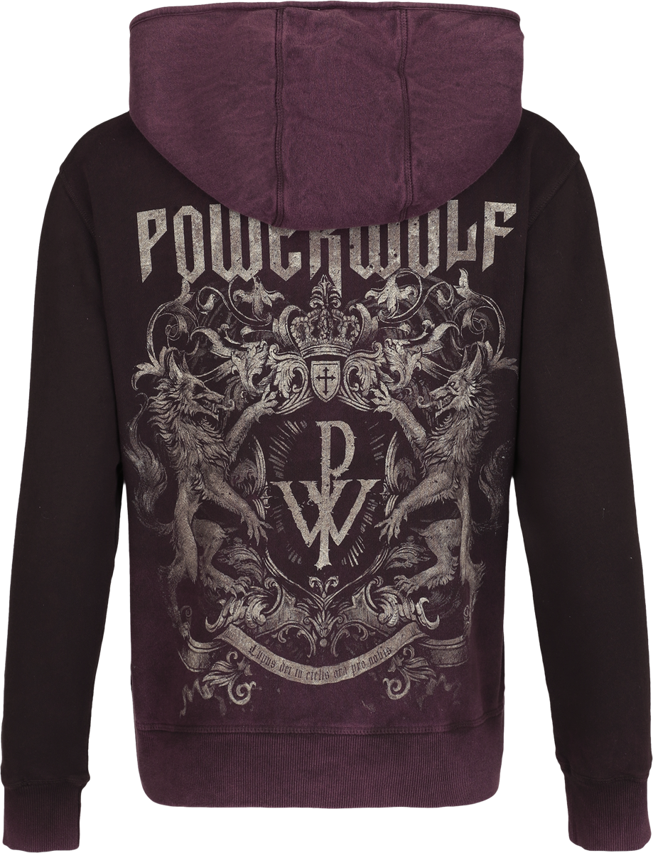 4068143422284 - Crest Kapuzenjacke rot in M