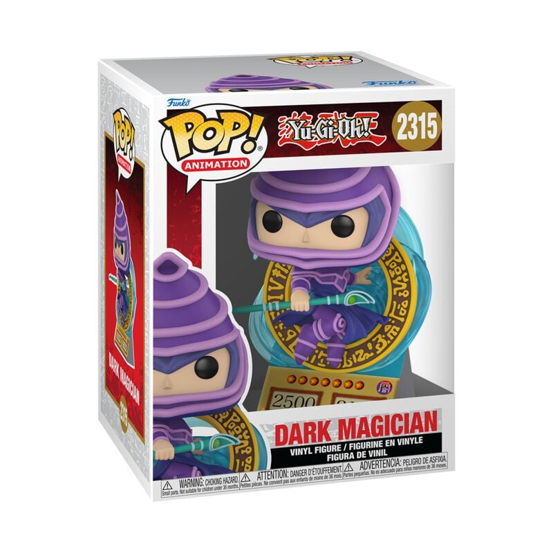 Dark Magician (Card) (Pop!Animation) Vinyl Figur 2315 - Funko Pop! Figur - Funko Shop Deutschland - Lizenzierter Fanartikel - None - unisex