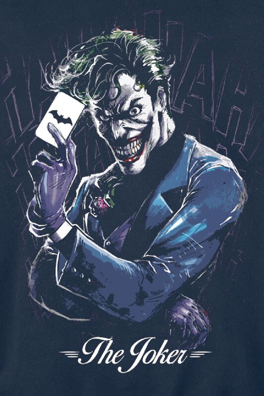 Große Größen Männer Pose | The Joker Sweatshirt
