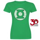 Distressed Logo, Green Lantern, T-Shirt