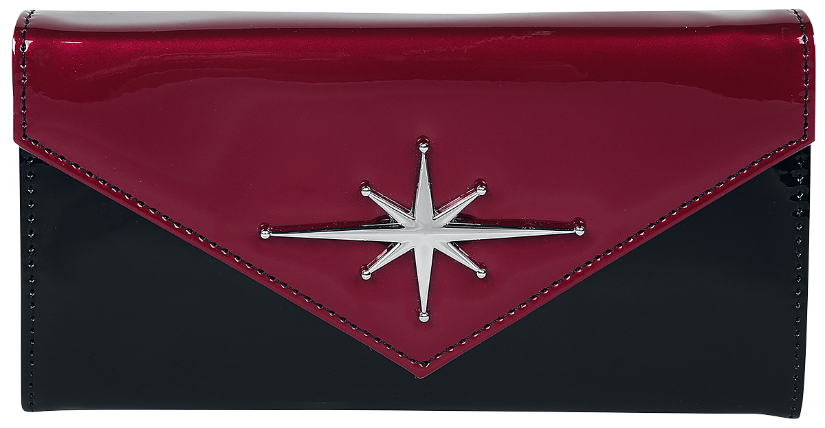 Banned Retro Dance The Night Away Geldbörse bordeaux schwarz