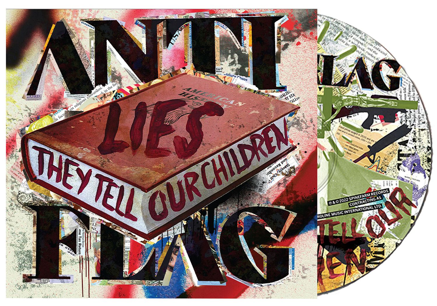 Anti-Flag Lies they tell our children CD multicolor
