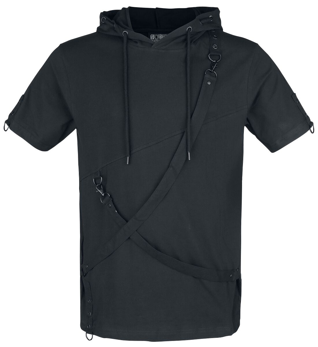Poizen Industries - Gothic T-Shirt - Lucius Top - S bis XL - für Männer - Größe S - schwarz