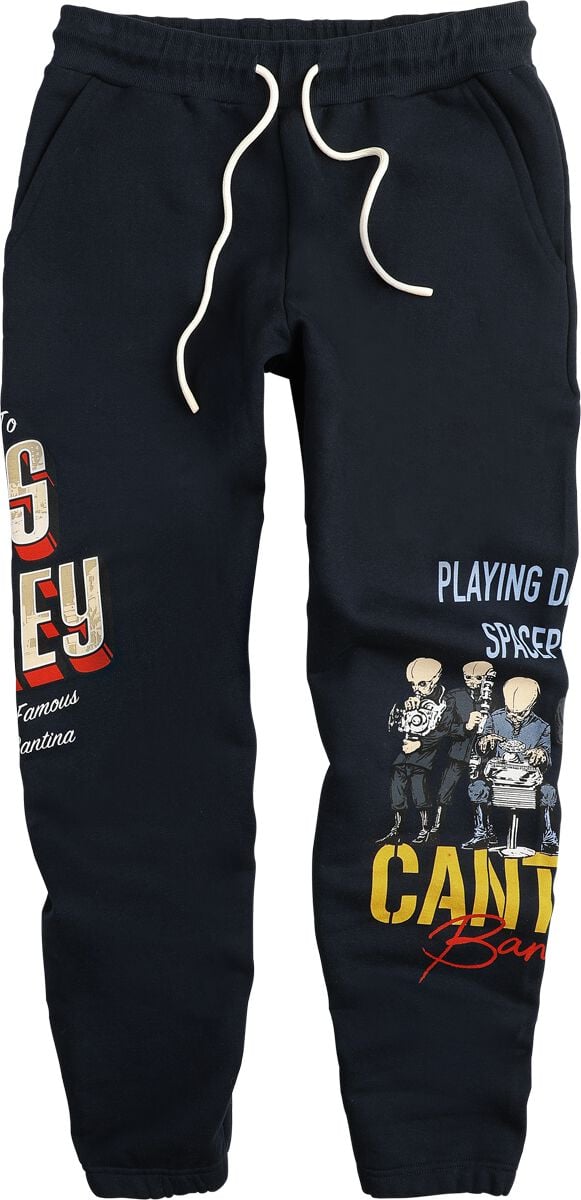 Star Wars - Disney Trainingsbroek - Mos Eisley Cantina - S tot XXL - voor Mannen - navy
