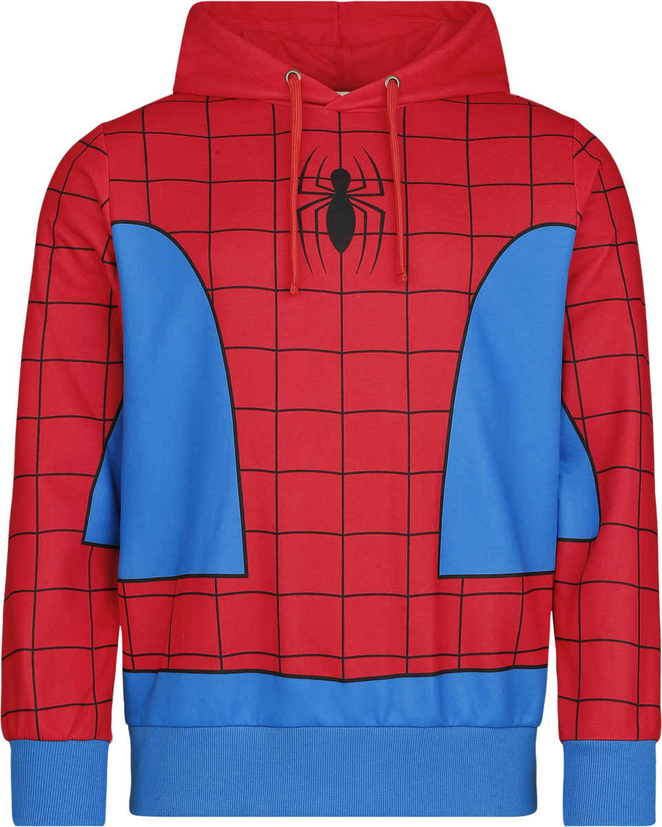 Spider-Man Disney Hoodie - Suit - for Men - blue-red - EMP Exclusive!