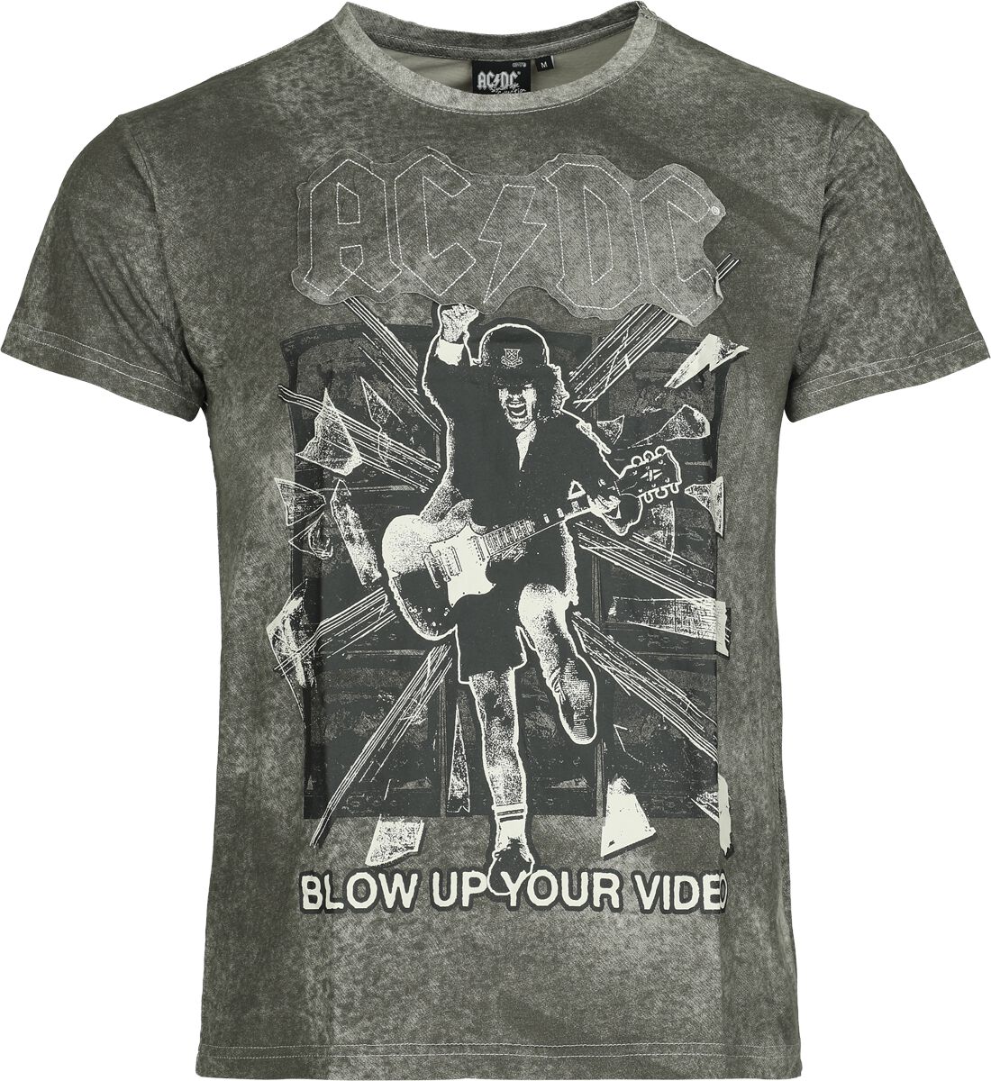 AC/DC T-Shirt - EMP Signature Collection - M bis 3XL - für Männer - Größe XL - grau  - EMP exklusives Merchandise!