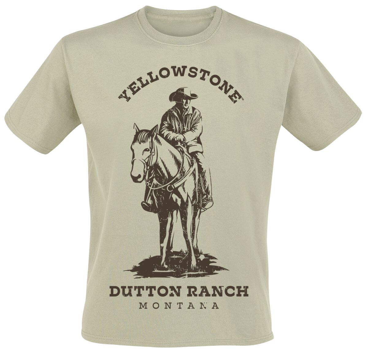 Rancher T-Shirt grün von Yellowstone