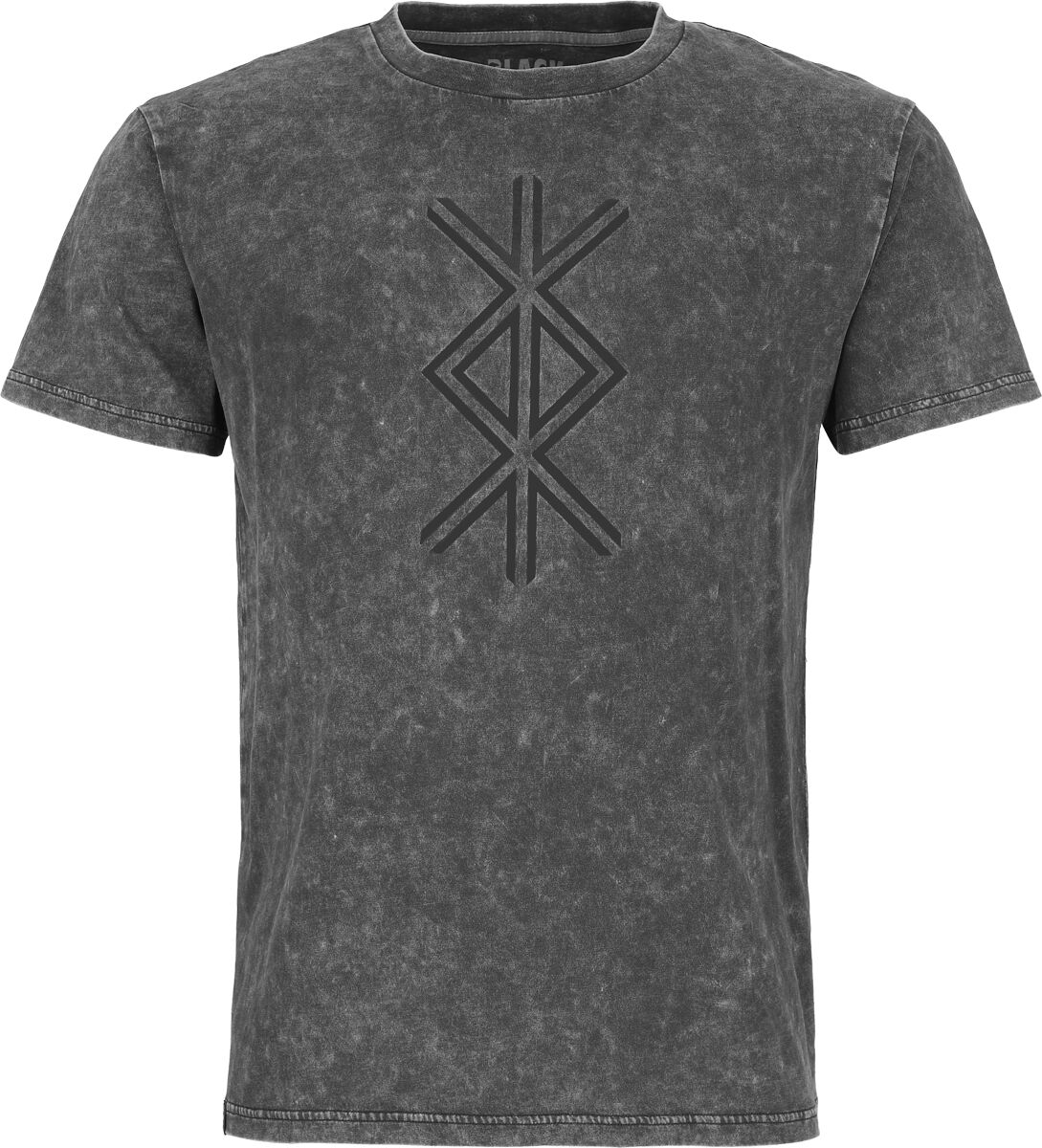 4068143326148 - Pagan Roots Protection Rune T-Shirt schwarz in S