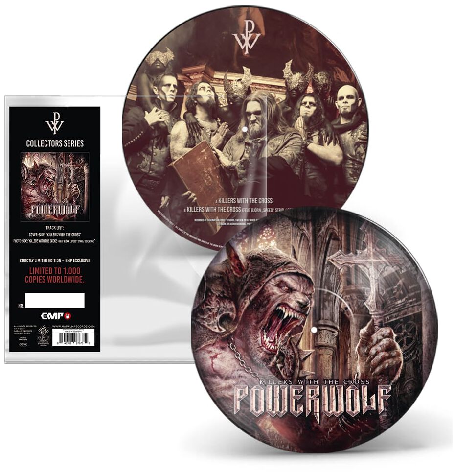 Powerwolf Killers With The Cross Single Picture