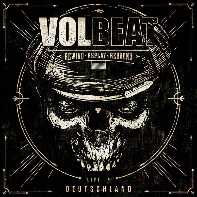 Band Merch Volbeat Rewind, replay, rebound: Live in Deutschland | Volbeat CD