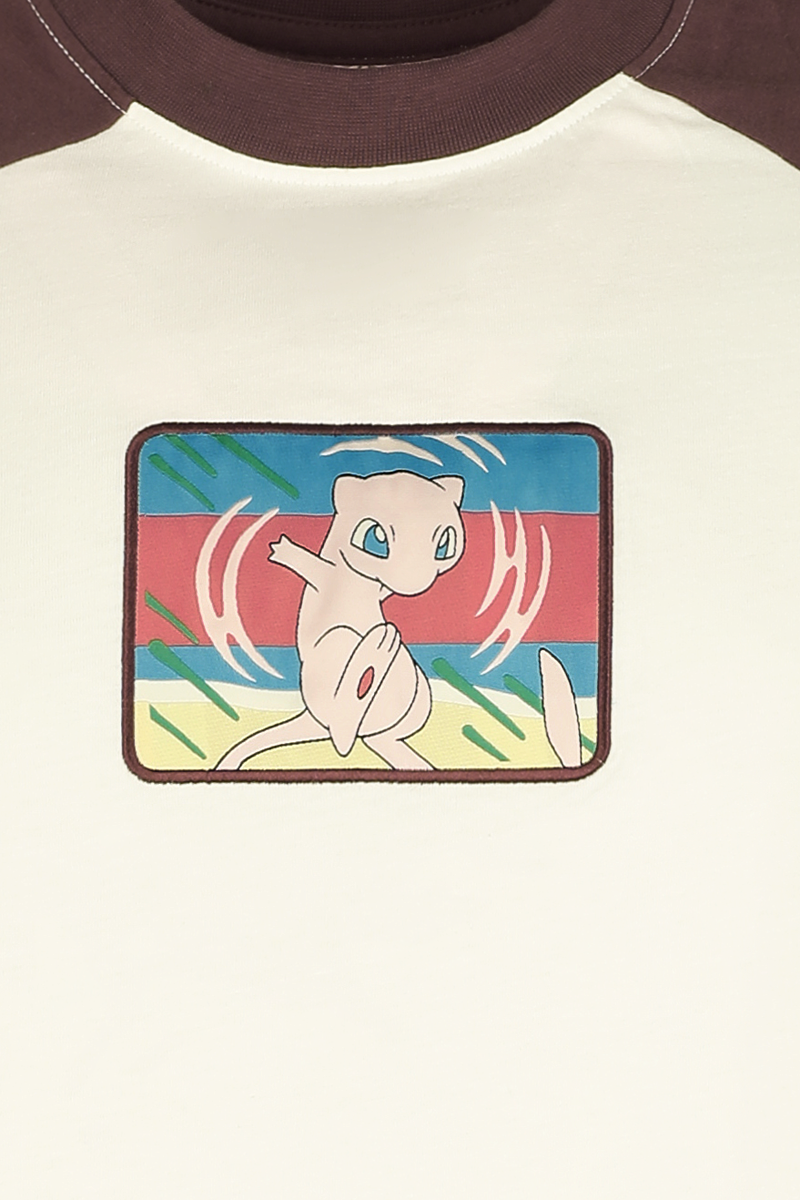 Thumbnail - Pokémon Mew Oversize T-Shirt weiß rot in L