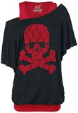Lace Skull, Full Volume by EMP, T-Shirt
