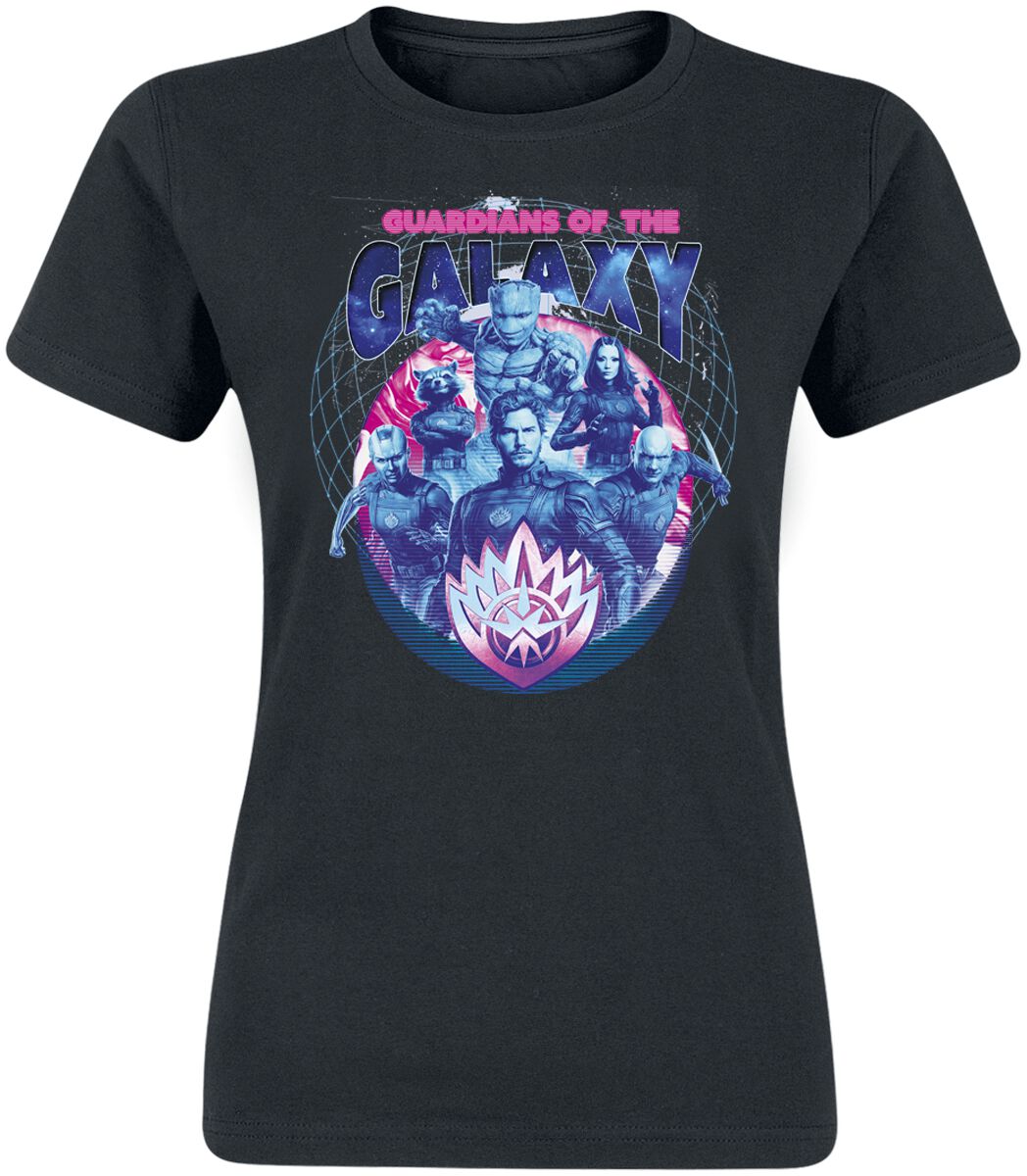 Guardians Of The Galaxy - Marvel T-Shirt - Vol. 3 - Guardians - S bis XXL - für Damen - Größe L - schwarz  - EMP exklusives Merchandise!