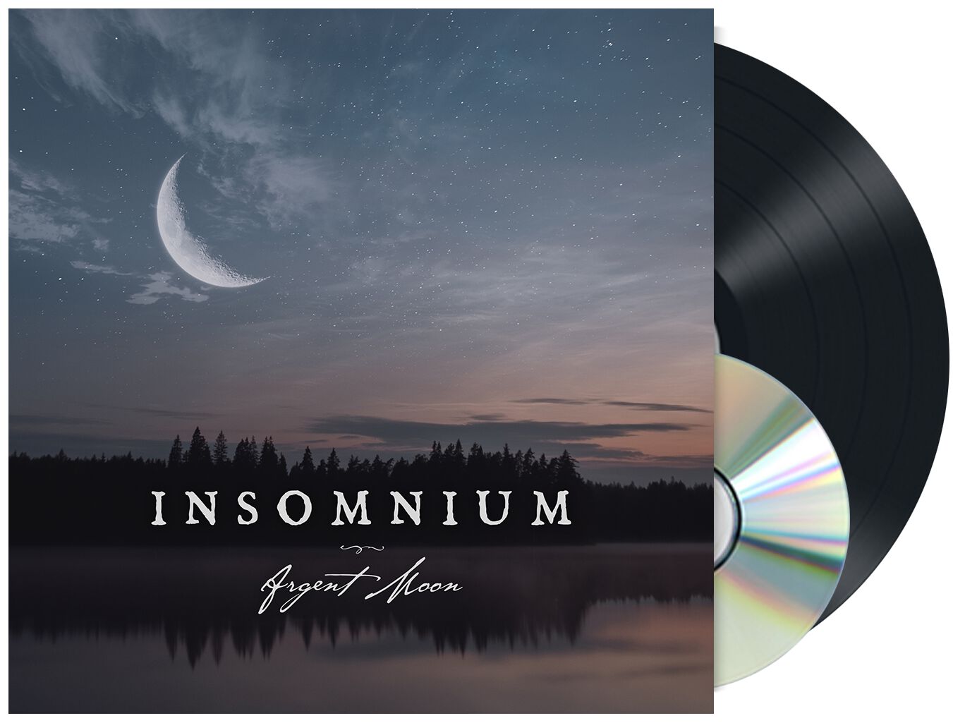 Image of Insomnium Argent moon EP & Mini-CD schwarz