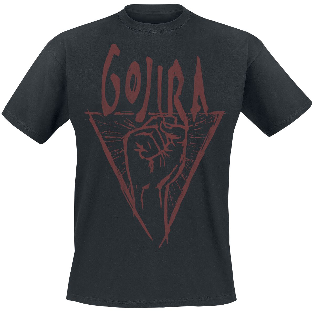 Image of Gojira Power Glove T-Shirt schwarz